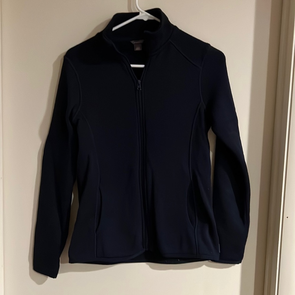 Eddie Bauer navy blue sweater